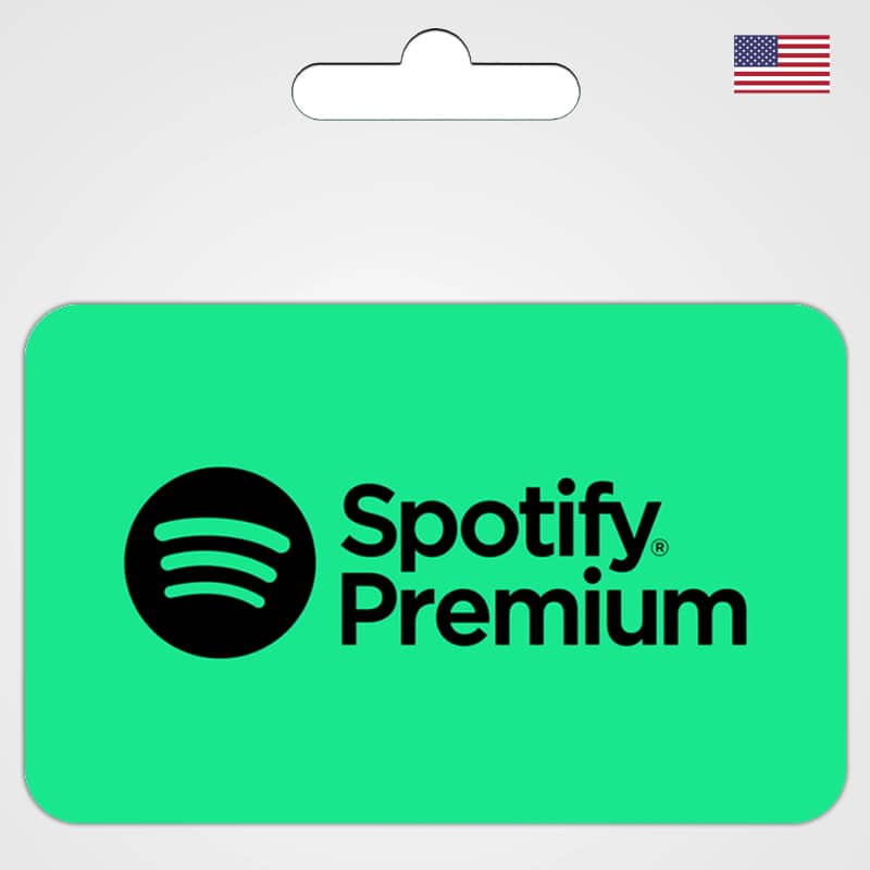 گیفت کارت اسپاتیفای| (US)Spotify
